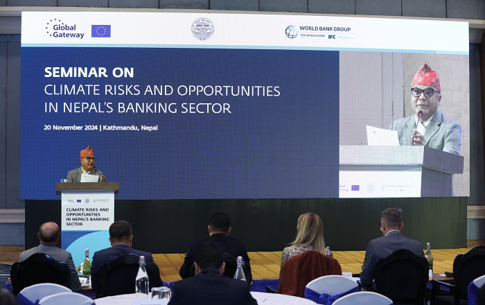 EU, NRB and IFC Host Seminar on Climate Risks and Opportunities in Nepal’s Banking Sector