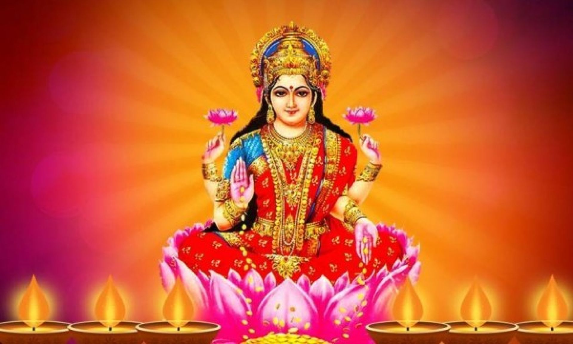 आज धनधान्यकी देवी लक्ष्मीपूजा