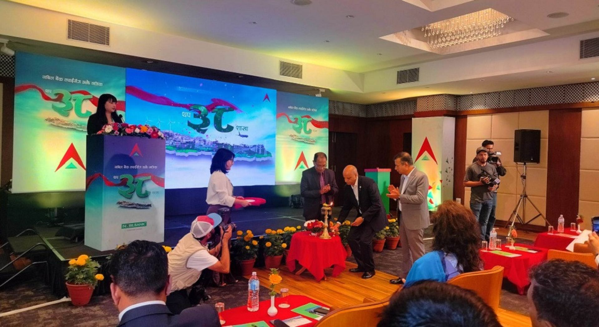 नबिल बैंकले एकै पटक खोल्यो ३८ नयाँ शाखा