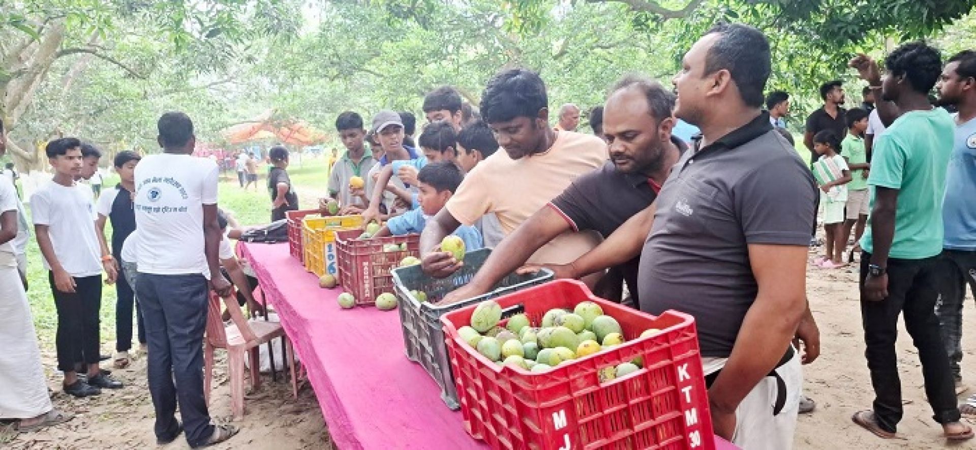 आँप मेलामा १० लाखभन्दा बढीको कारोबार