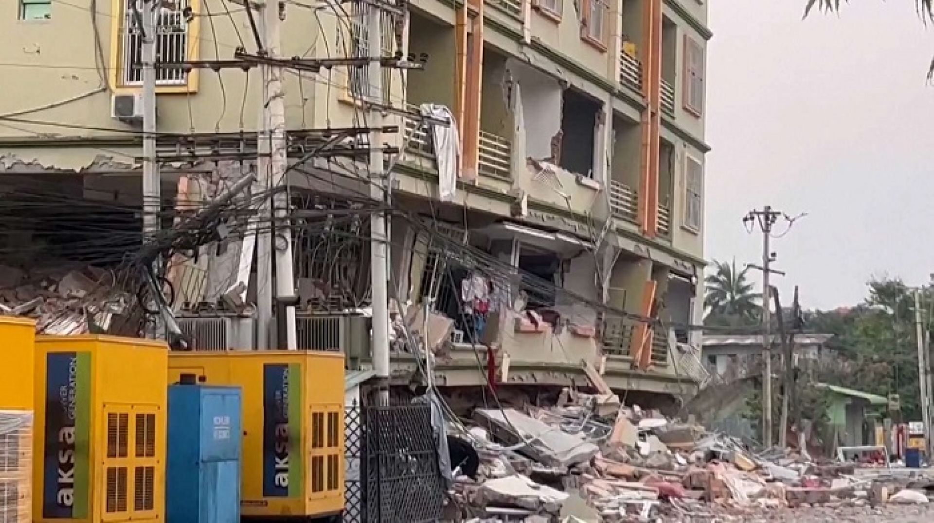 म्यानमारमा भूकम्पबाट मृत्यु हुनेको संख्या ३६ सय पुग्यो, ८९ वटा पराकम्पको रेकर्ड 