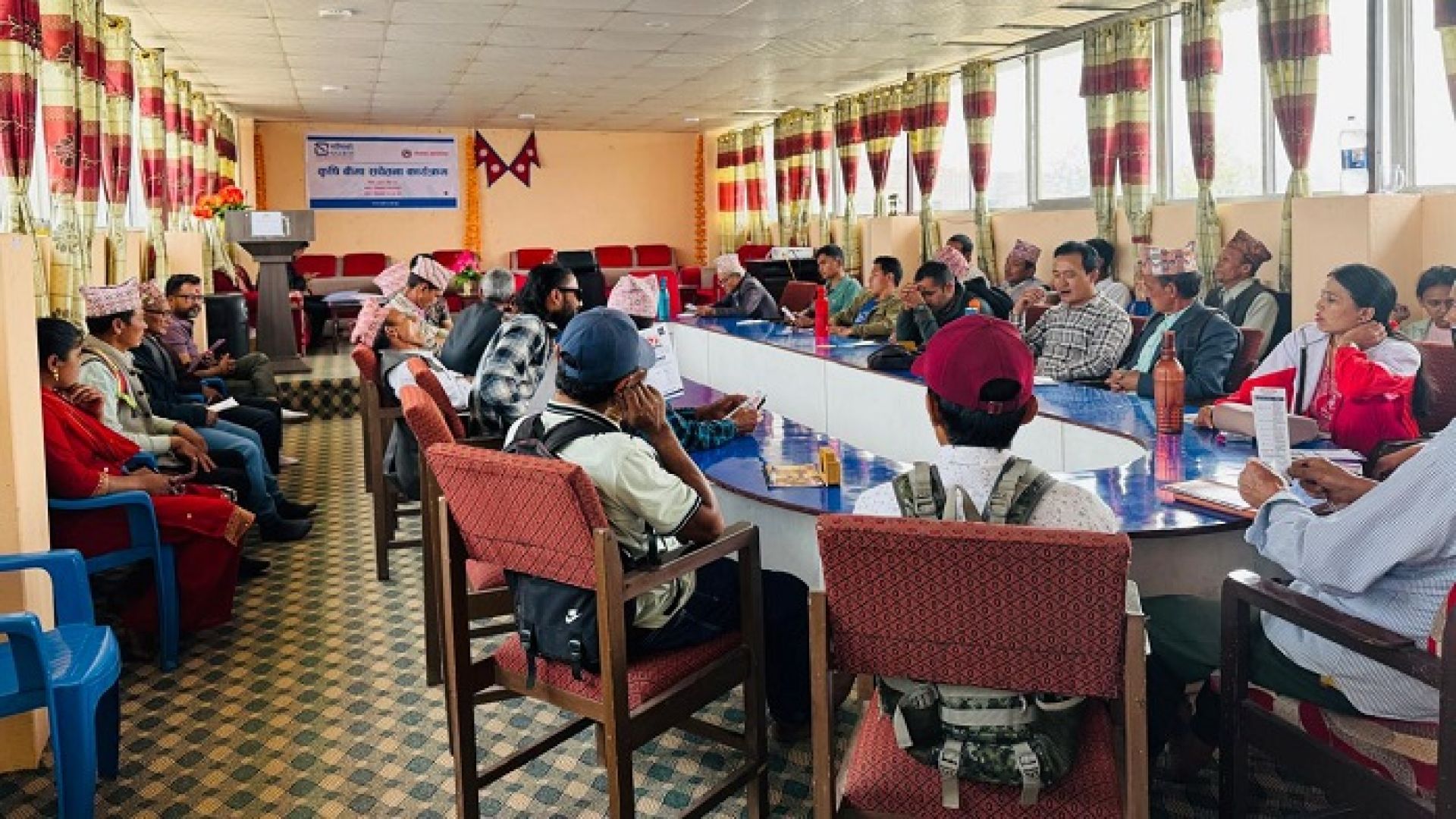 सगरमाथा लुम्बिनी इन्स्योरेन्सद्वारा कृषि तथा पशुबीमा सम्बन्धी सचेतना कार्यक्रम सम्पन्न