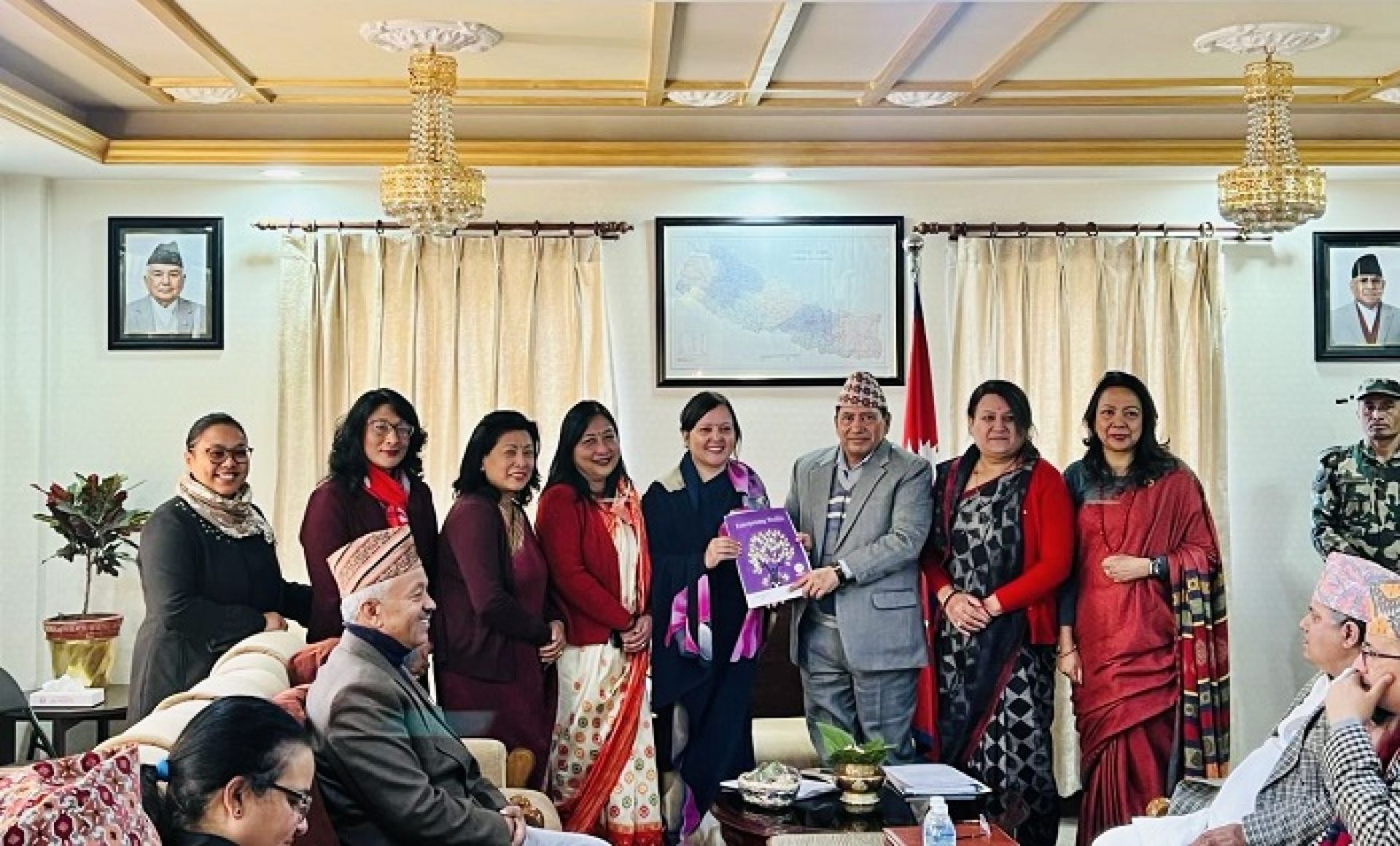 उपप्रधानमन्त्री श्रेष्ठद्वारा पाँचखालको औद्योगिक ग्रामको समस्या समाधान गर्न अनुरोध