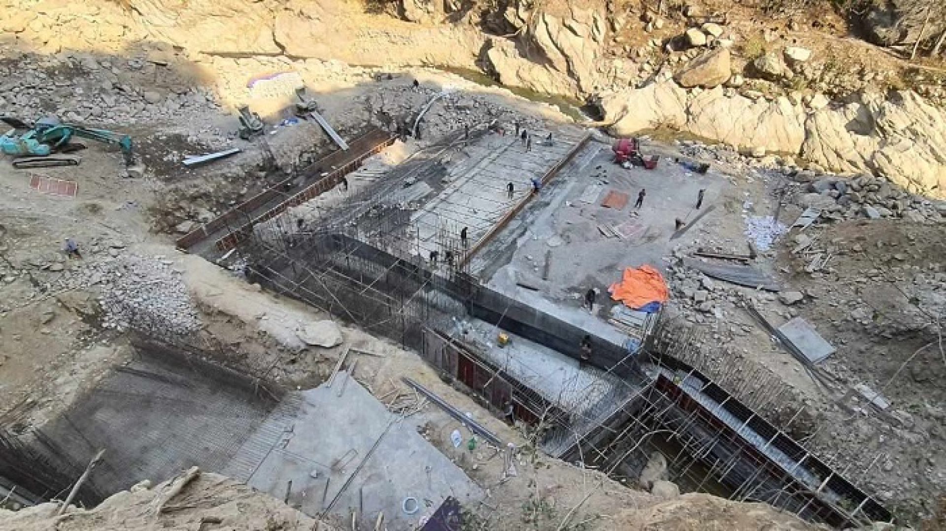 सिंगटी हाइड्रोको लगानी रहेको हेवा खोला ए को निर्माण ५० प्रतिशत, एक वर्षभित्र सकिने 