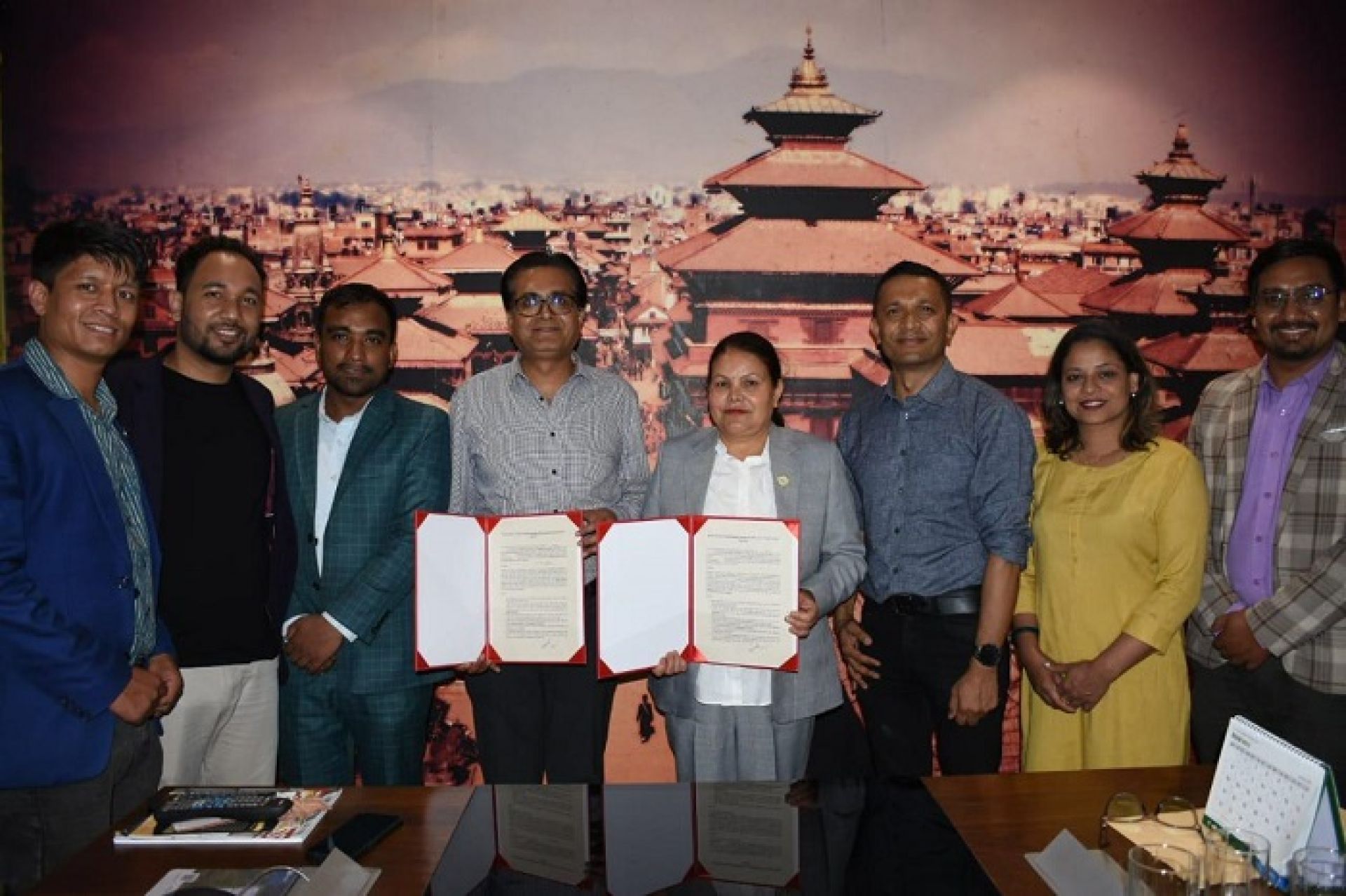 ‘श्रवण कुमार अग्रवाल नाफिज फेलोसिप’ का लागि सम्झौता, सात लाखको अक्षय कोष स्थापना गरिने 