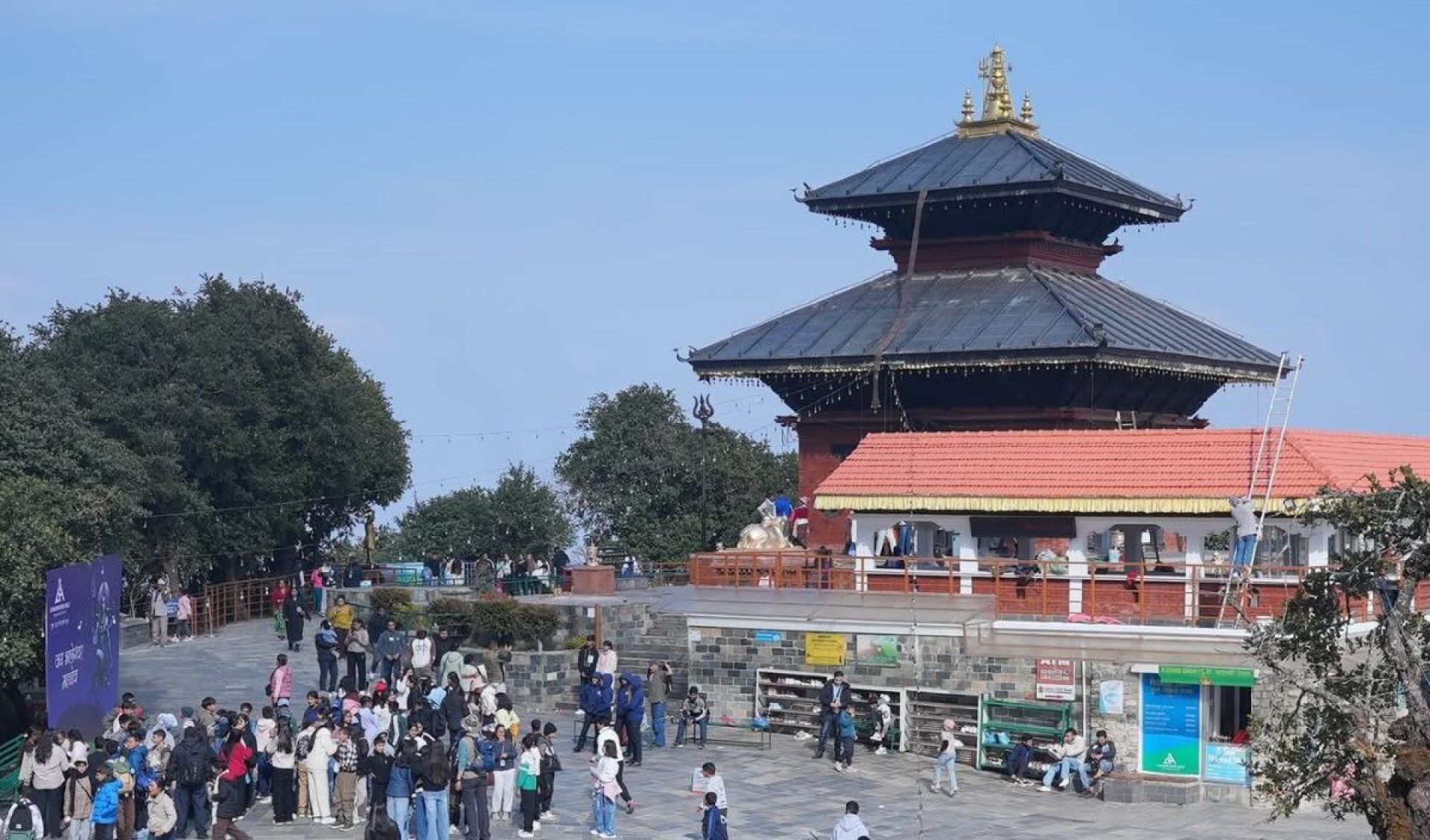 चन्द्रागिरिमा महाशिवरात्री विशेष भजन–कीर्तन उत्सवको तयारी तीव्र