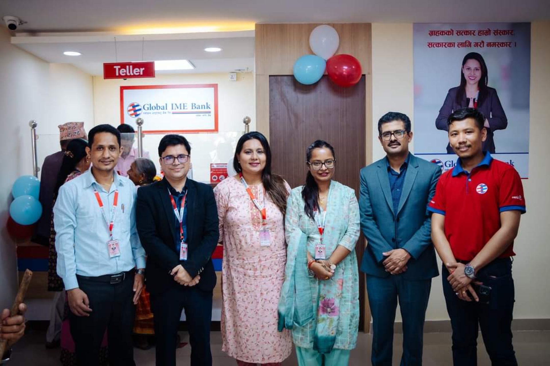 ग्लोबल आइएमई बैंककाे ६६औं एक्सटेन्सन काउन्टर गुल्मीको इन्द्रेगौंडा बजारमा