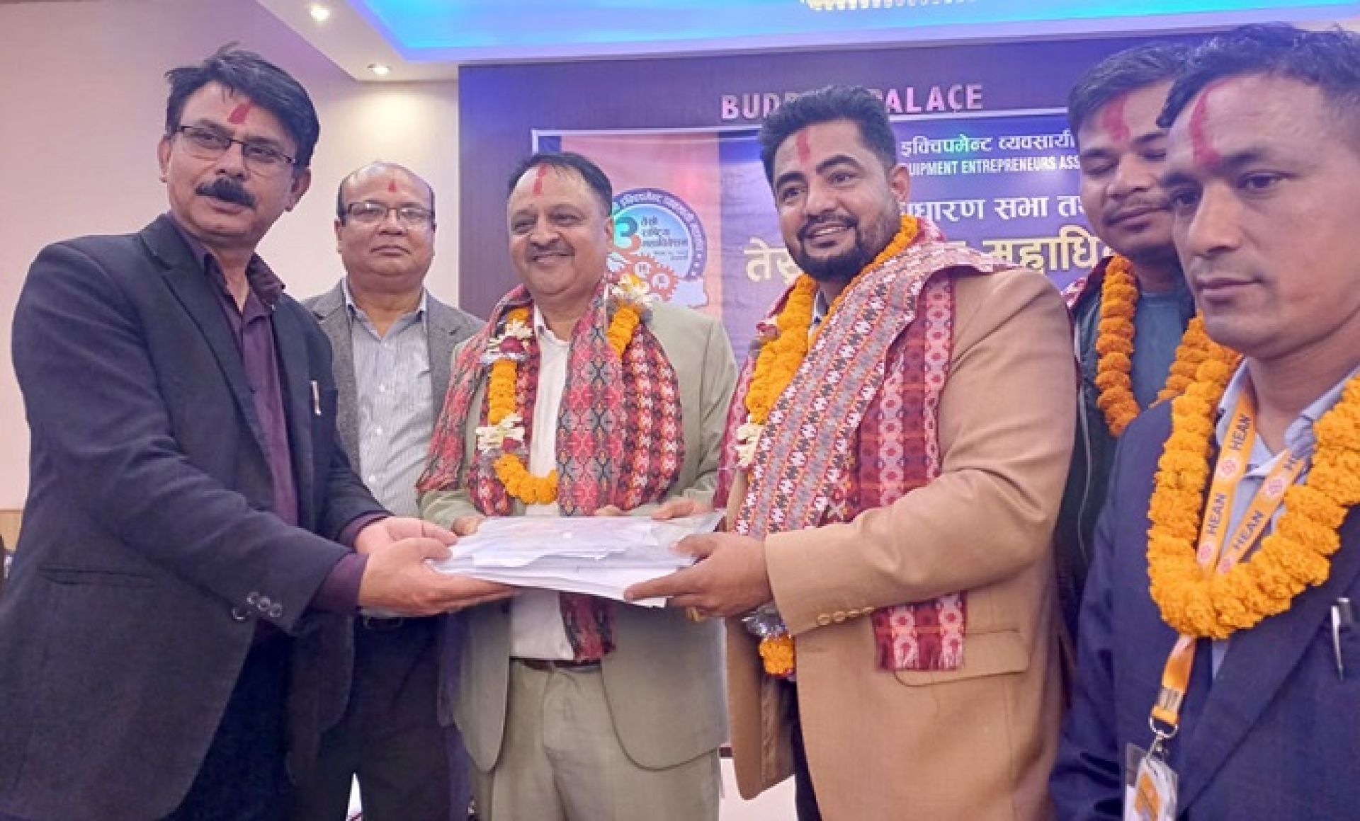 नेपाल हेभी इक्विपेमन्ट व्यवसायी महासंघमा शर्मा