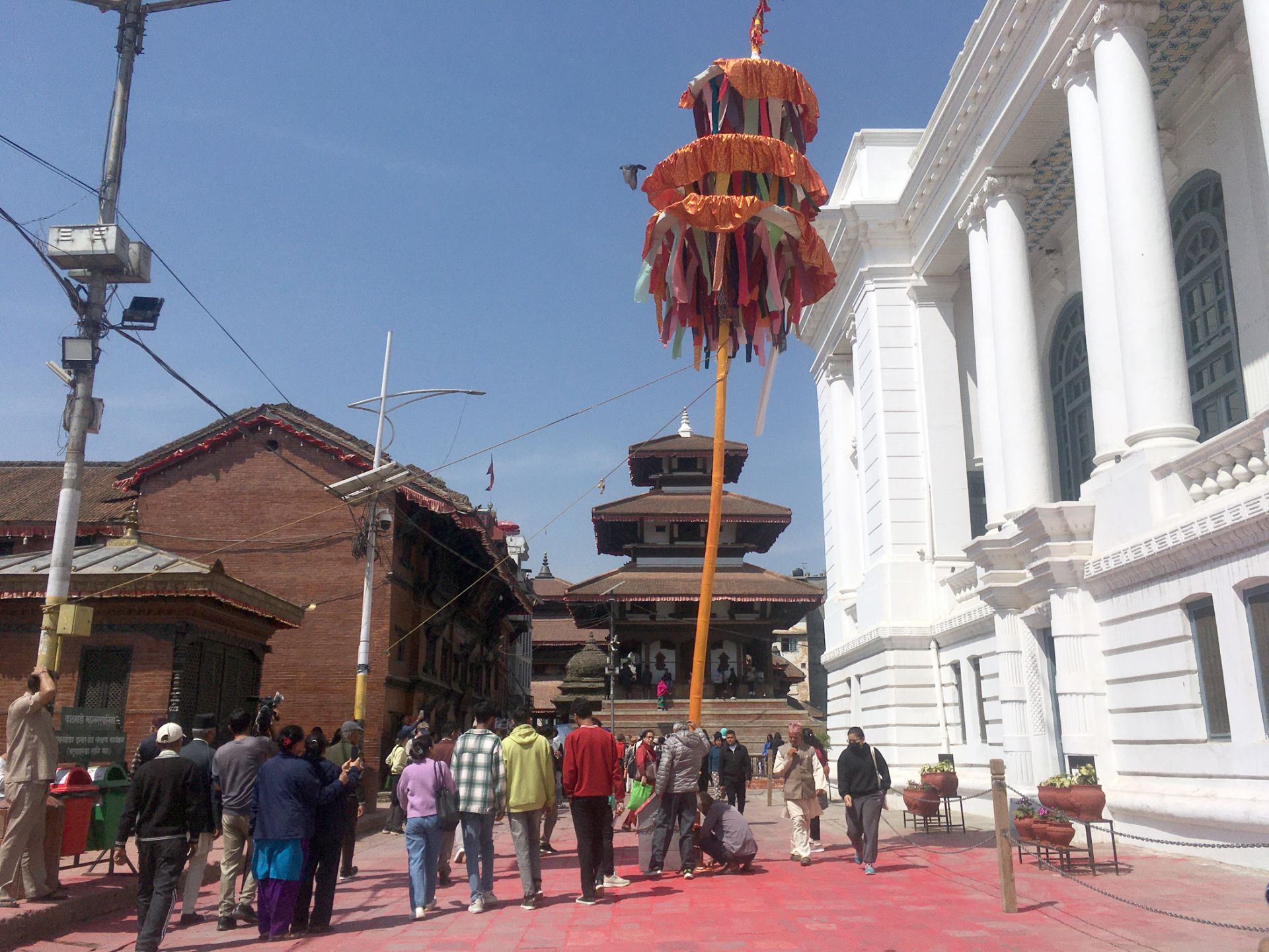 वसन्तपुरमा चीर ठडाएर फागुपूर्णिमा प्रारम्भ