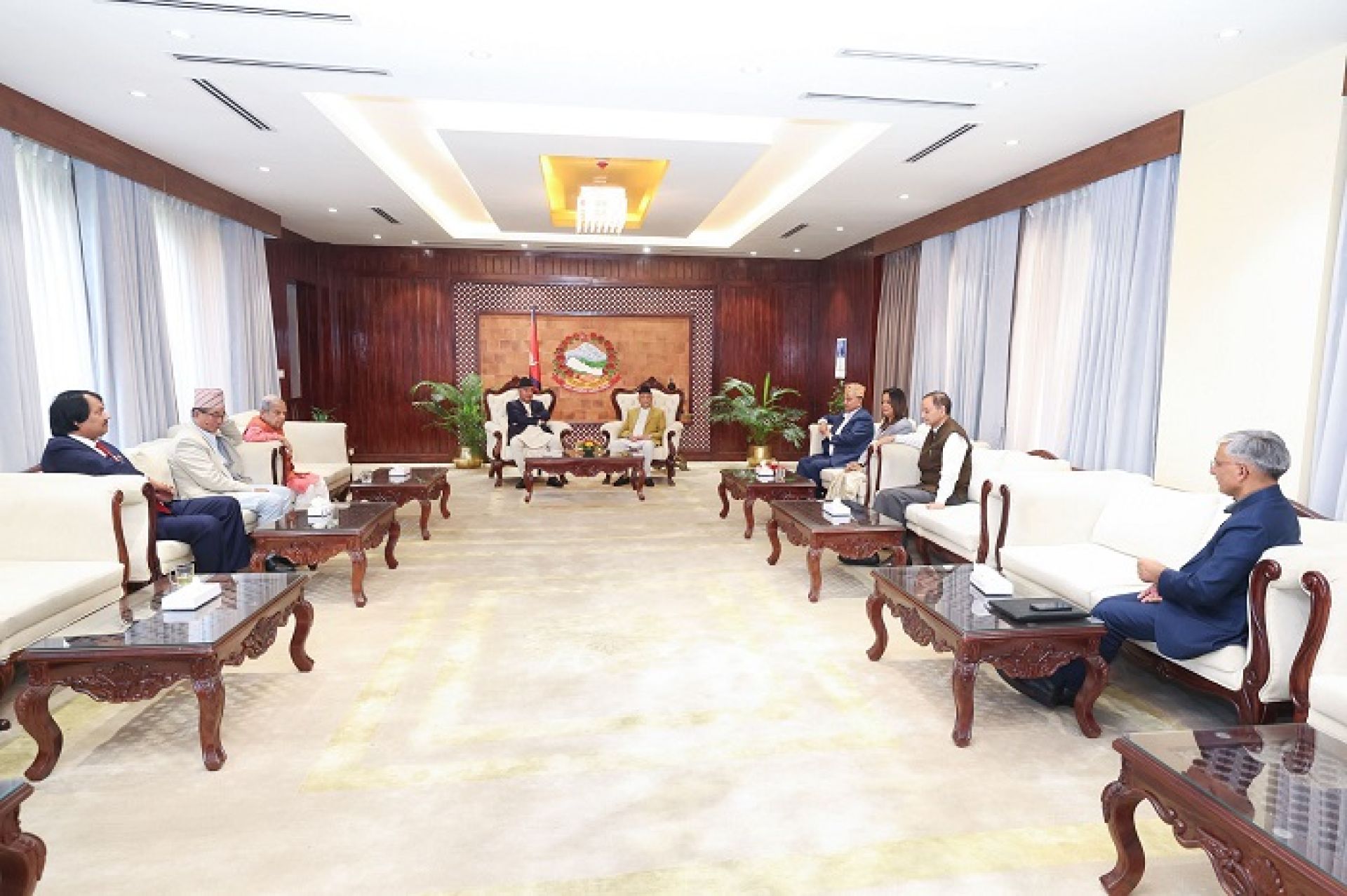 बजेट पारित गराउने सत्तापक्षीय दलको बैठक निर्णय