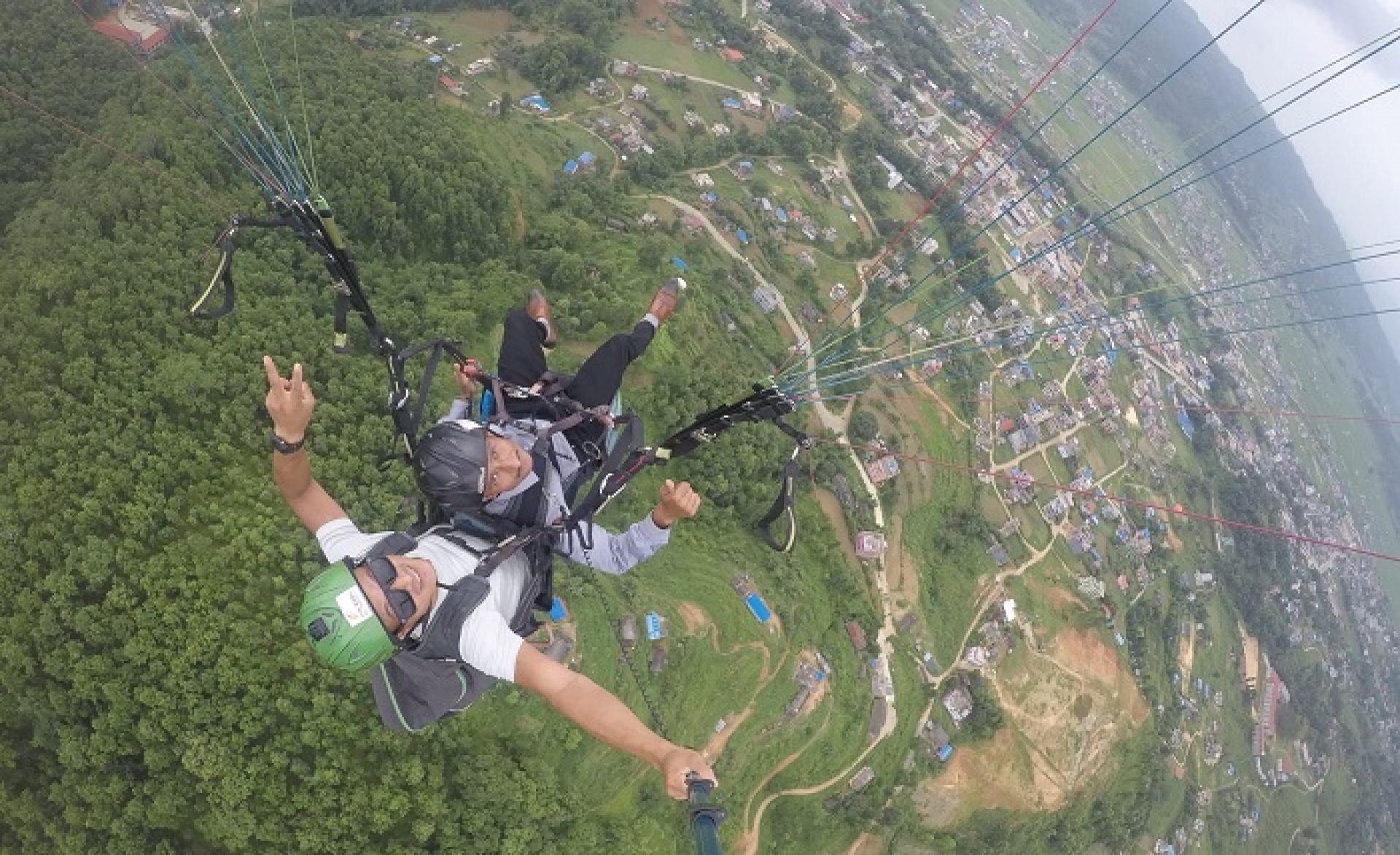 सिन्धुलीमा प्याराग्लाइडिङ शुरु