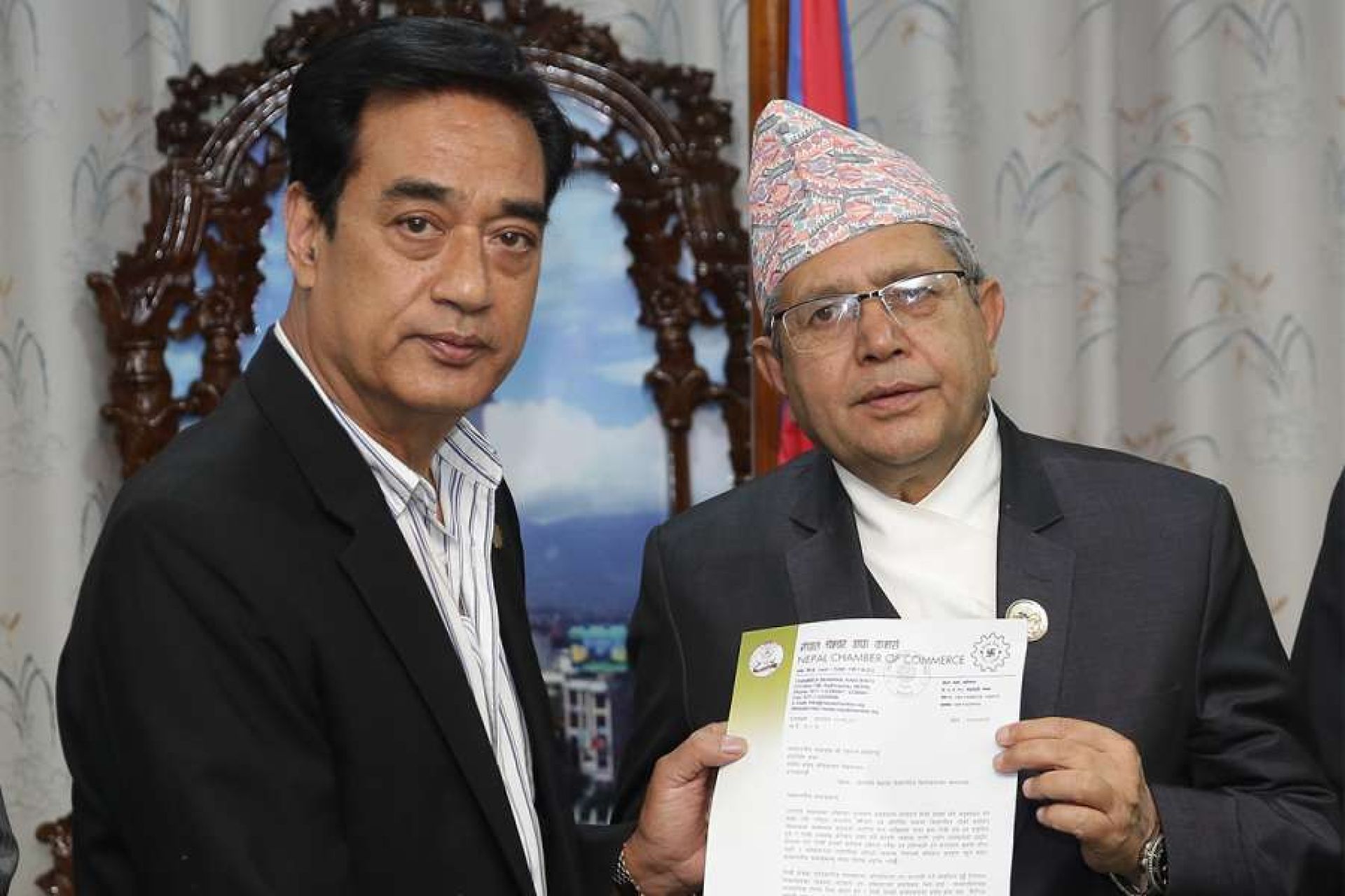 अख्तियारको संशोधन विधेयक सच्याउन सभामुख घिमिरेलाई चेम्बरको आग्रह