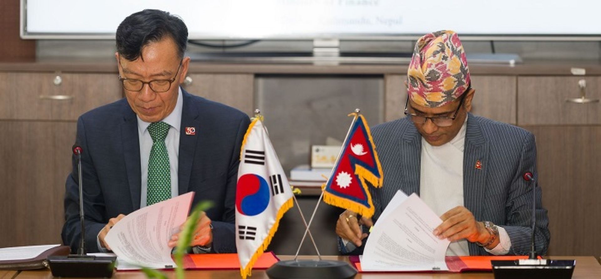 कोरियाले पाँच लाख अमेरिकी डलर बराबरको सहायता गर्ने