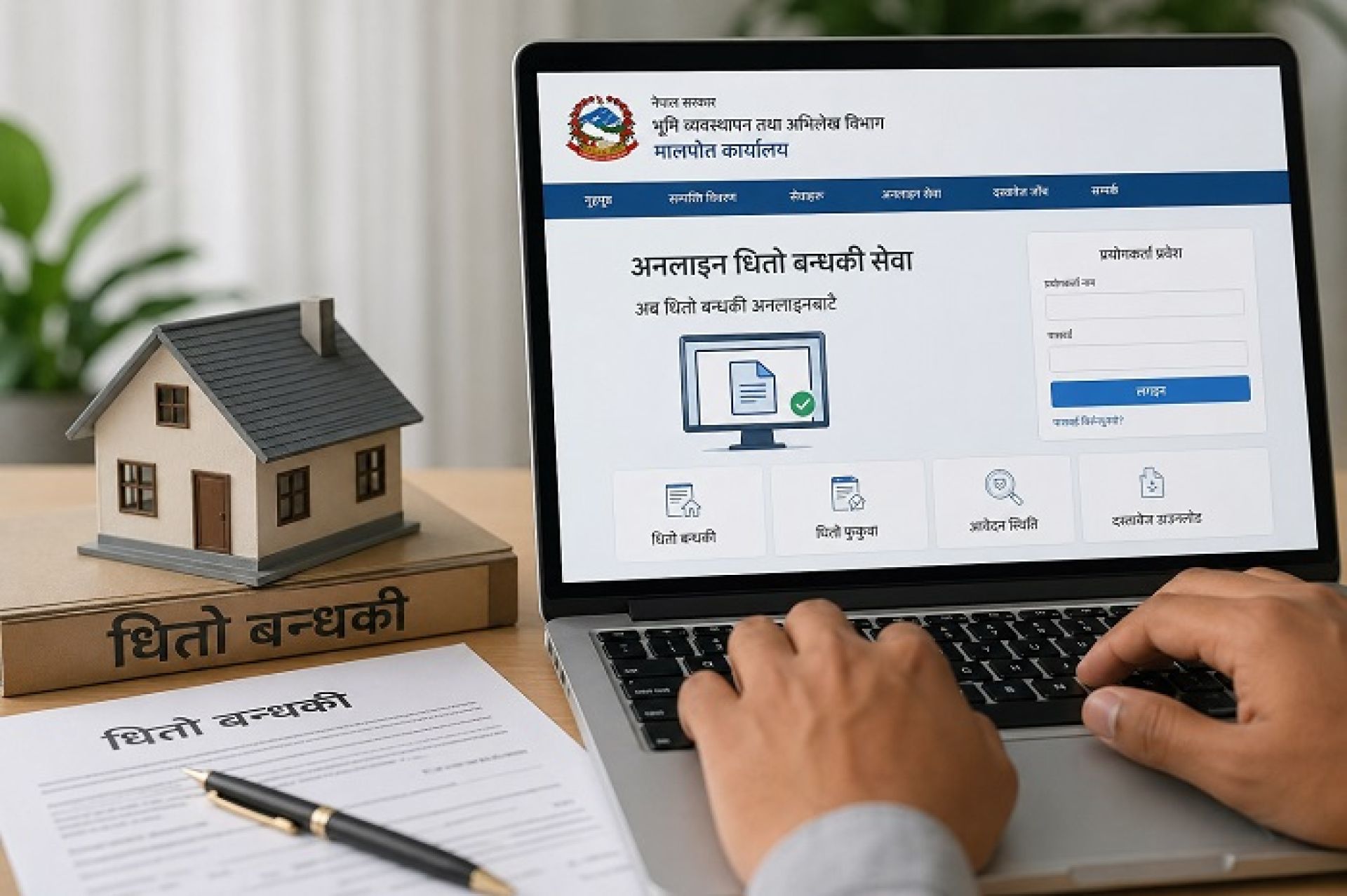 मालपोतका सेवा अब ‘फेसलेस’: अब घरमै बसेर धितो रोक्का र फुकुवा गर्न सकिने