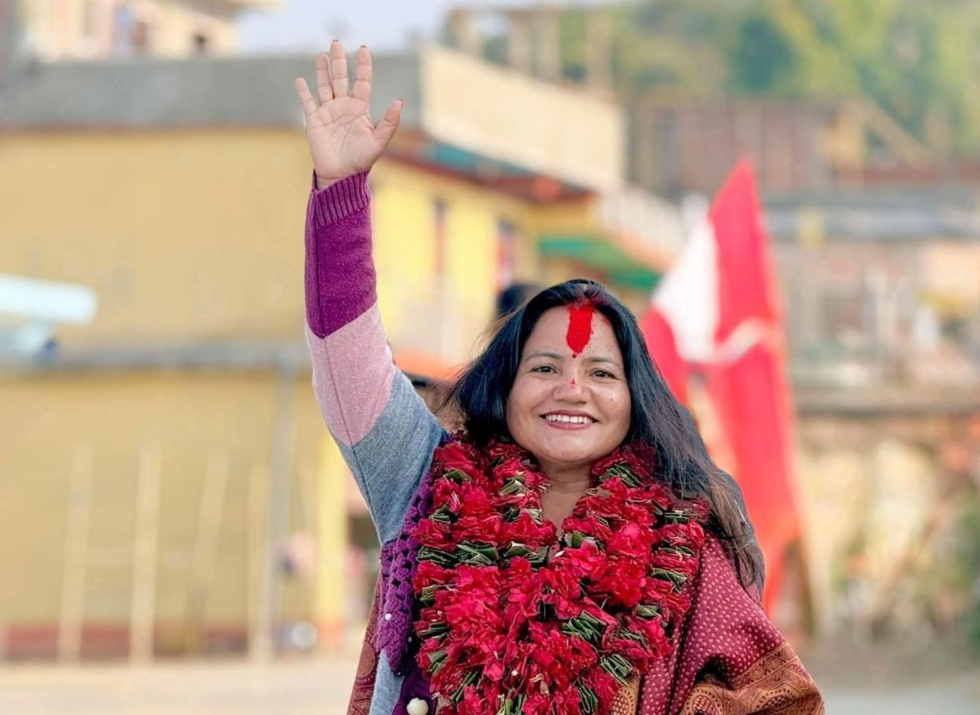 दैलेख-१ मा नेपाली कांग्रेसकी बासना थापा निर्वाचित