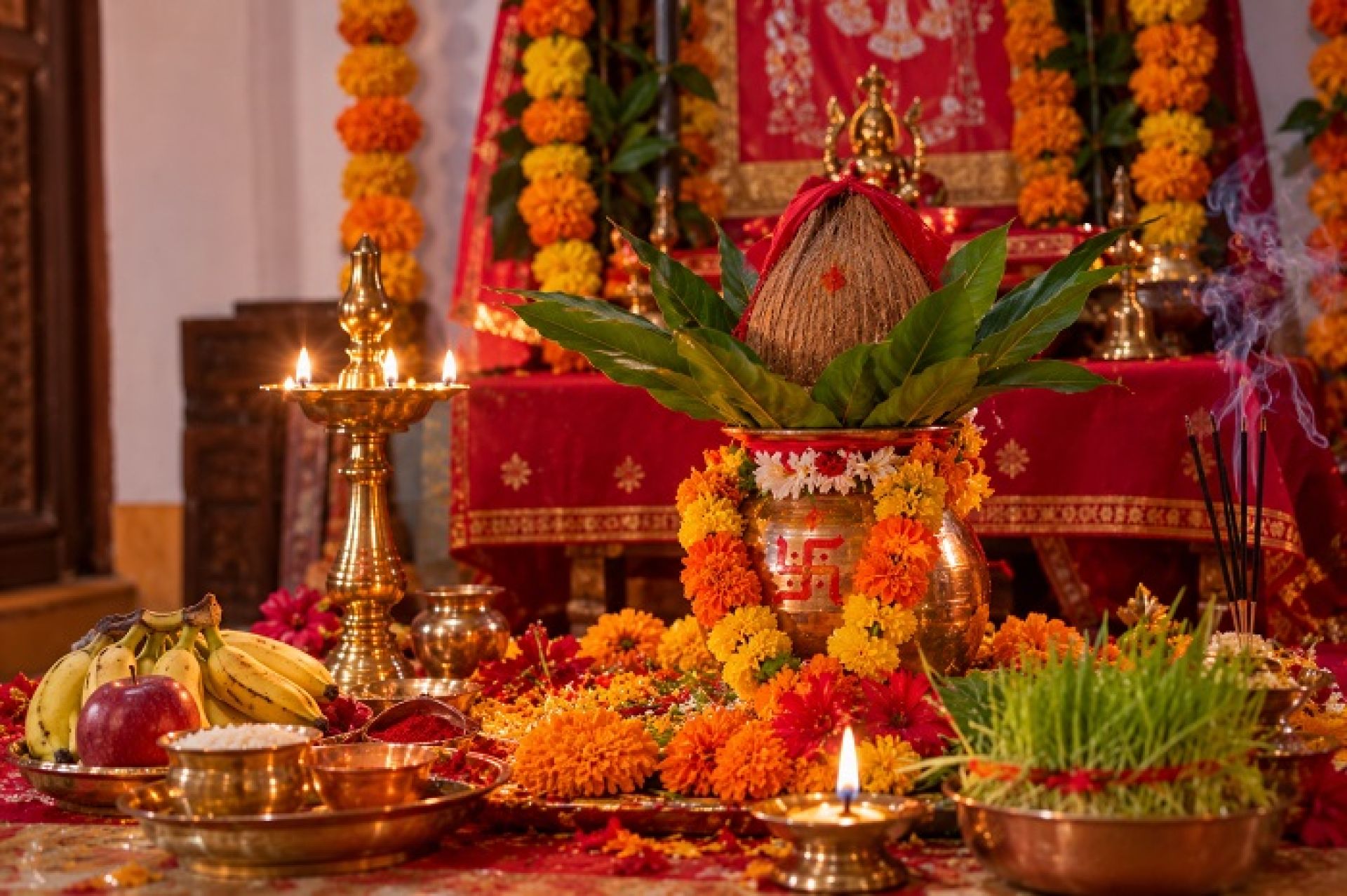आज नवरात्रको चौथो दिन, कुष्माण्डा देवीको पूजा गरिँदै