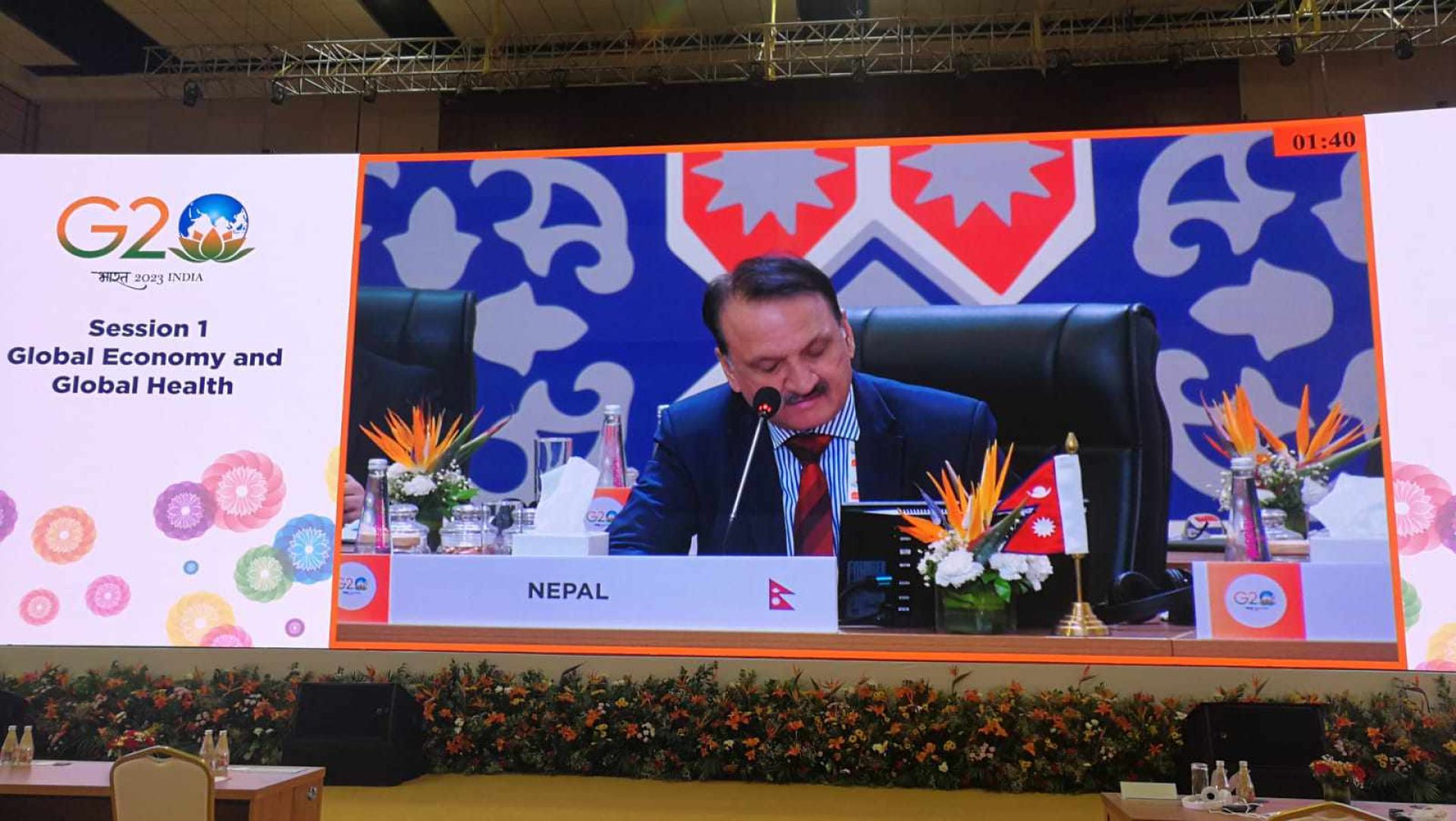 दीगो विकास लक्ष्य हासिल गर्न अल्प विकसित मुलुकलाई ठूलो चुनौती छ : अर्थमन्त्री डा. महत