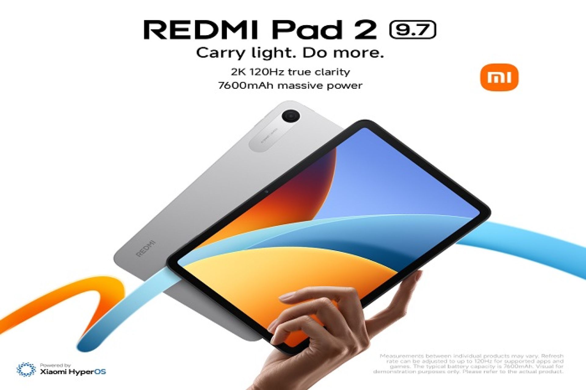 Xiaomi Unveils REDMI Pad 2 9.7" blending portability and powerful performance