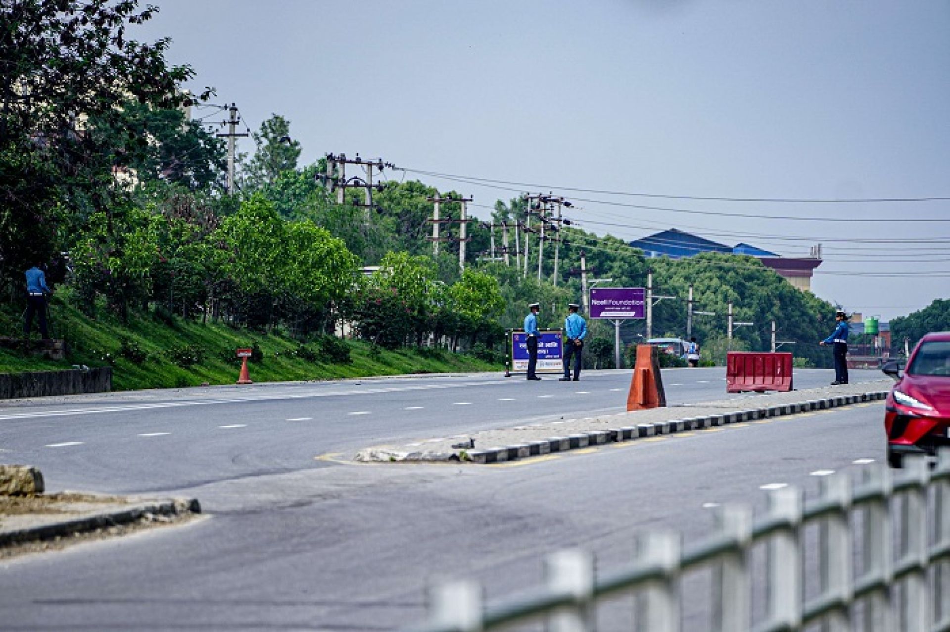 राजावादीको प्रदर्शनका लागि सात सय ८३ ट्राफिक प्रहरी सडकमा
